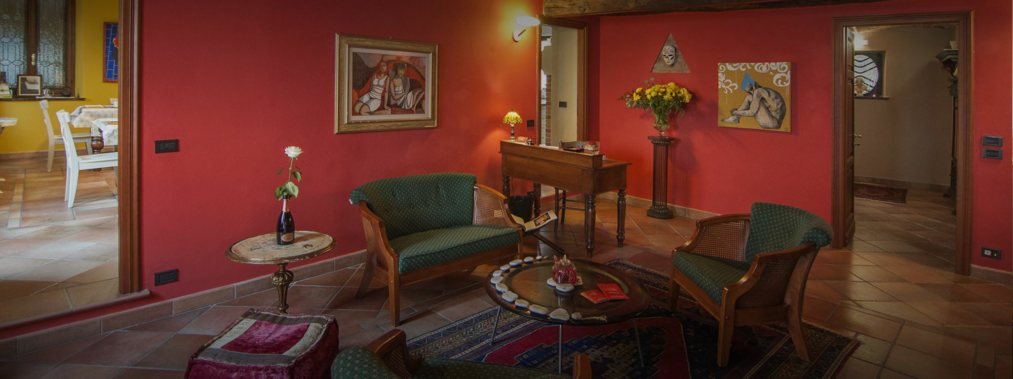 אלבה Casa Asso Di Coppe B&B מראה חיצוני תמונה